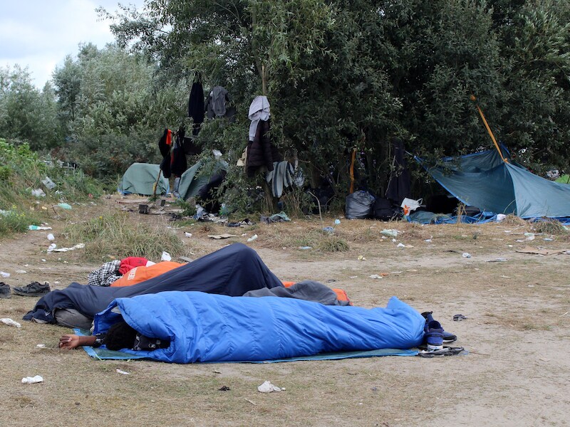 Archieffoto uit Calais.