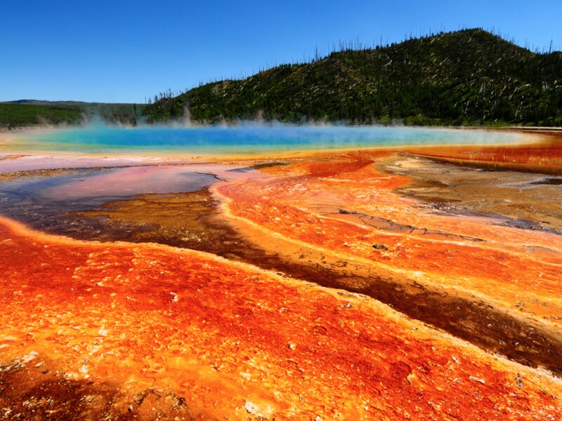 Onder Yellowstone National Park bevindt zich een supervulkaan.