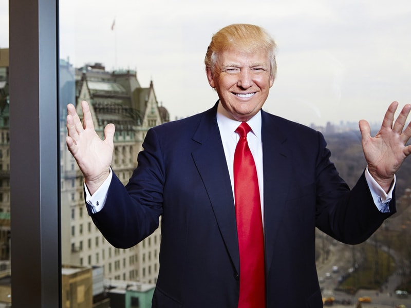 "1-percenter" Donald Trump staat op de lijst omdat hij volgens Salon een pathologische leugenaar is.
