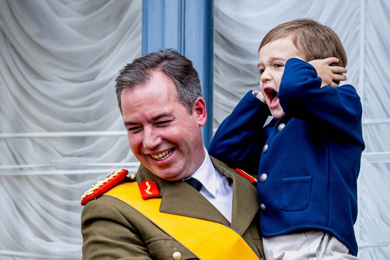 Zijn ouders Gauillaume en Stéphanie noemen broertje François “een geweldig geschenk voor hun oudste kind.”