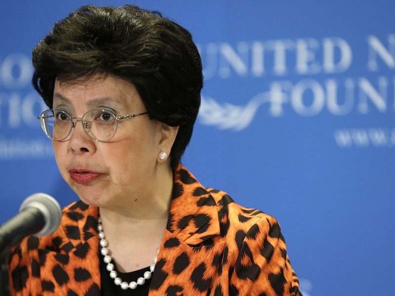 Directeur-generaal van de Wereldgezondheidsorganisatie, Margaret Chan.