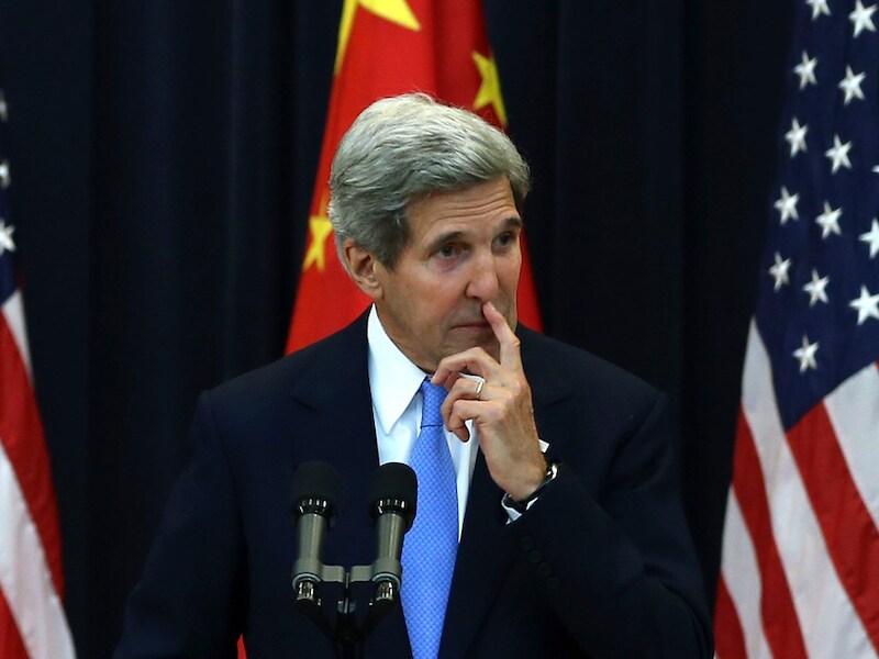 John Kerry vorige week in Washington.