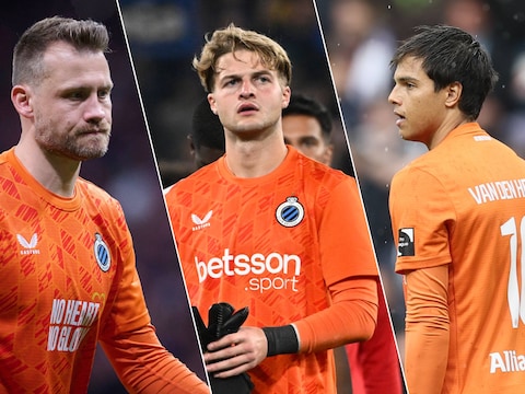  Mignolet, Jackers en Van den Heuvel.