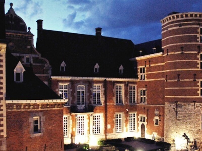 Het vijfsterrenhotel Crowne Plaza in Luik.