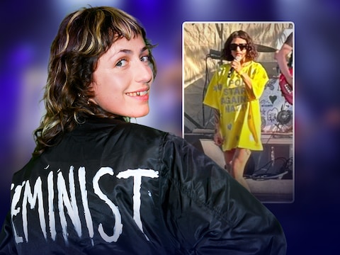 Dat Sophie Straat uitgesproken feministisch is, verhult ze duidelijk niet. 