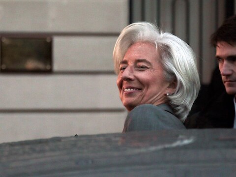 Christine Lagarde.