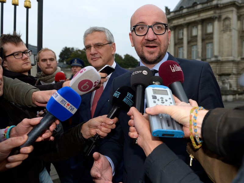 Formateurs Charles Michel en Kris Peeters.