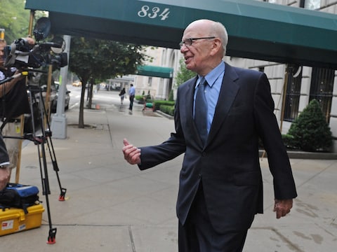 Mediagigant Rupert Murdoch ligt niet meer in de bovenste schuif van de Britse atleten.