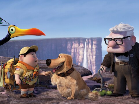 Een beeld uit de film ‘UP’, een van de films die je kan gaan kijken tijdens de openluchtcinema in Brasschaat. 