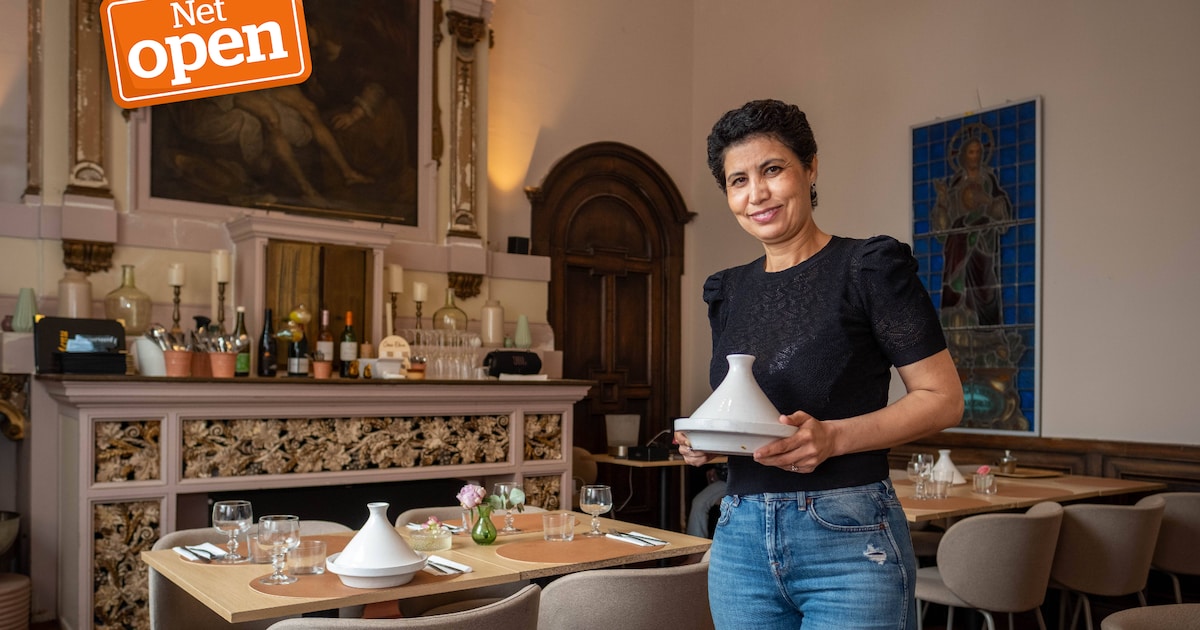 NET OPEN. Halima opent Marokkaans restaurant in... voormalige kapel ...