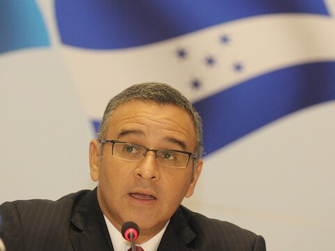 President Mauricio Funes.