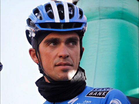 De dopingstraf van Alberto Contador loopt af daags voor de start van de Eneco Tour.