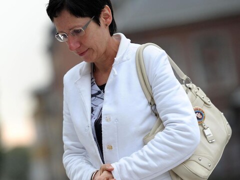 Martine Vanhoudt, de mama van Annick Van Uytsel
