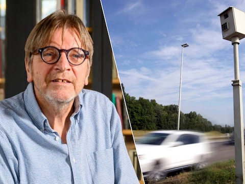 Guy Verhofstadt reed vorig jaar in Brugge door een rood licht. 