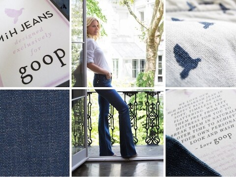 Gwyneth Paltrow en haar MiH 'Marrakesh' jeans