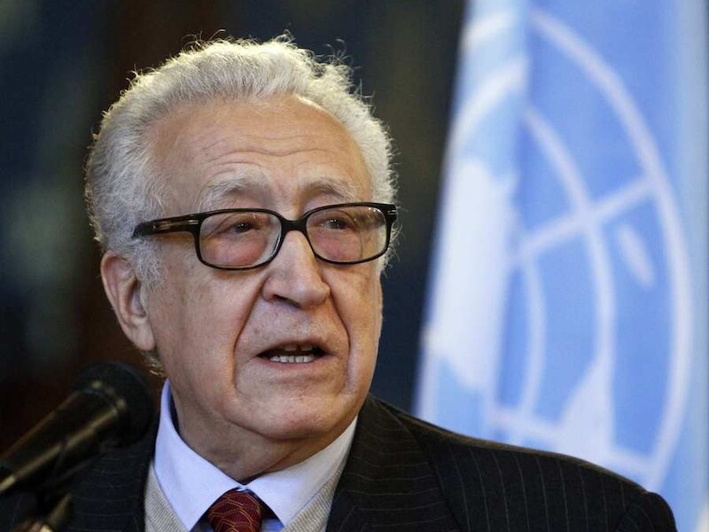 Lakhdar Brahimi, VN-gezant voor Syrië.