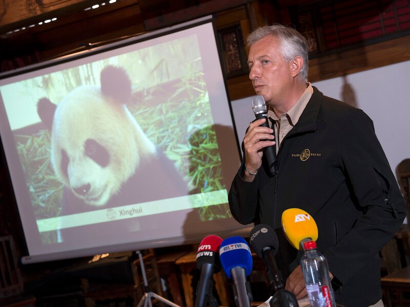 Eric Domb van Pairi Daiza.