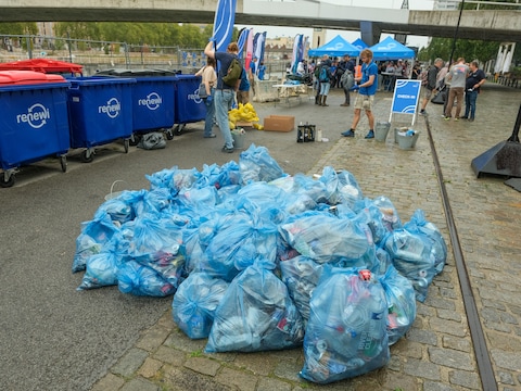 World Cleanup Day in Brussel