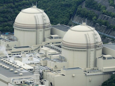 De kerncentrale in Fukushima lekte veel radioactieve stof de zee in.