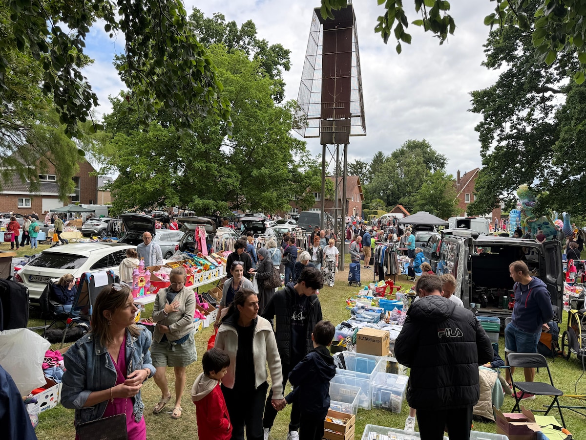De 24ste Reuzerommelmarkt was opnieuw in een mum van tijd uitverkocht