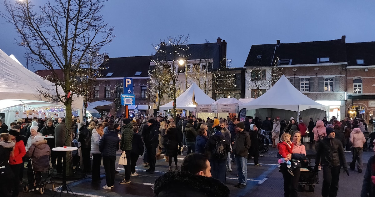 STiP vzw mikt op 5.000 bezoekers voor kerstmarkt in centrum van Haacht ...