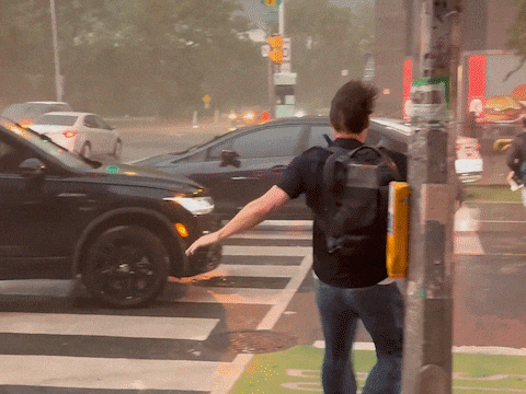 KIJK. “Storm van de eeuw”: Canadezen letterlijk weggeblazen door hevig onweer in Toronto