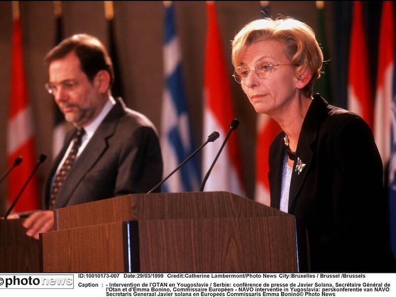 Oud-eurocommissaris Emma Bonino staat het hoogst genoteerd.
