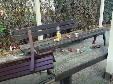 Hangjongeren laten elke dag een ravage achter