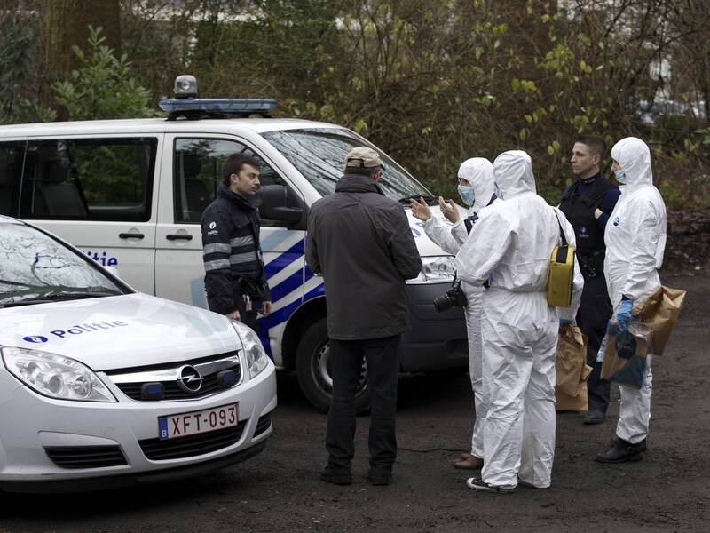 De Gentse politie doorzoekt het Citadelpark.