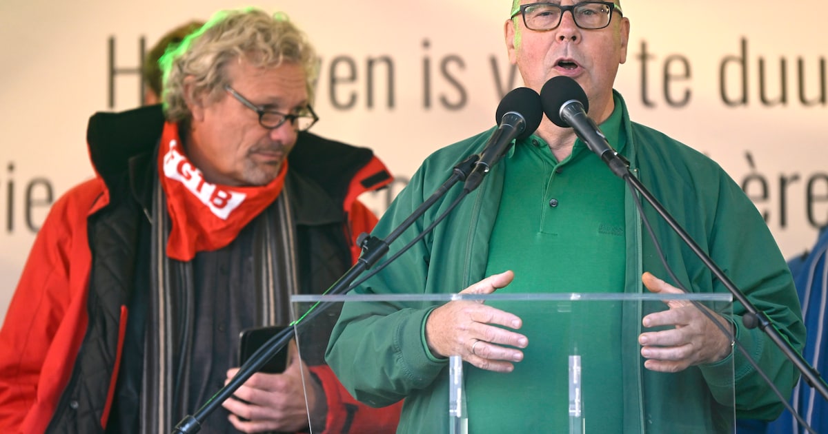 Voorzitters ACV en ABVV geven bruto-inkomen van 100.000 euro aan ...