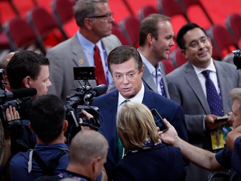 Trump campagneleider Paul Manafort.