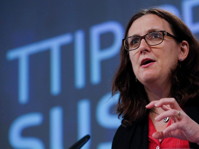 EU-commissaris Cecilia Malmström.