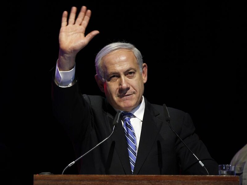 De premier van Israël Benjamin Netanyahu.