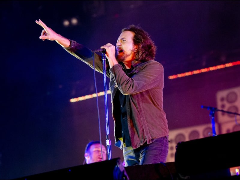 Eddie Vedder van Pearl Jam.