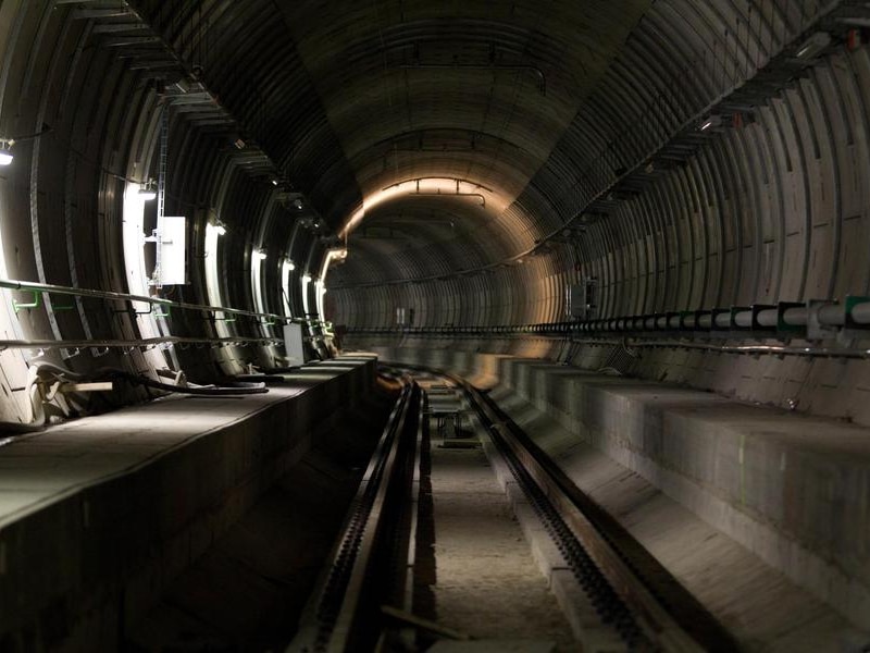 Tunnel in Zaventem, bedoeld voor de Diabolo-verbinding.