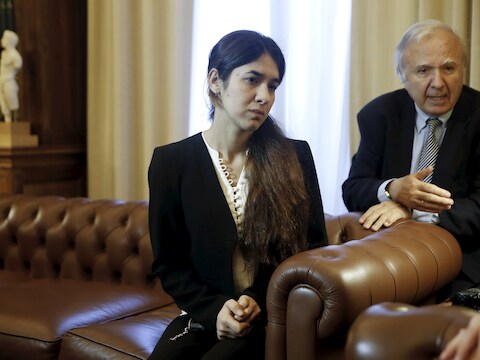 Nadia Murad Basee Taha was drie maanden in handen van IS als seksslavin.
