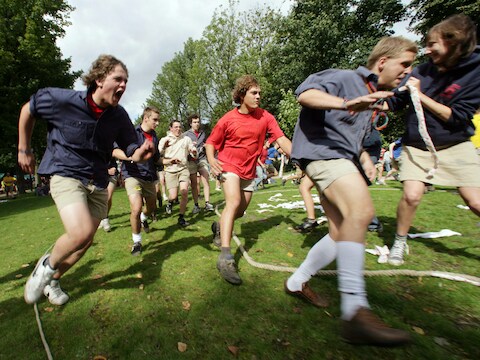 "Onze groepen riskeren beboet te worden voor gewone spelactiviteiten", meent de Chiro.