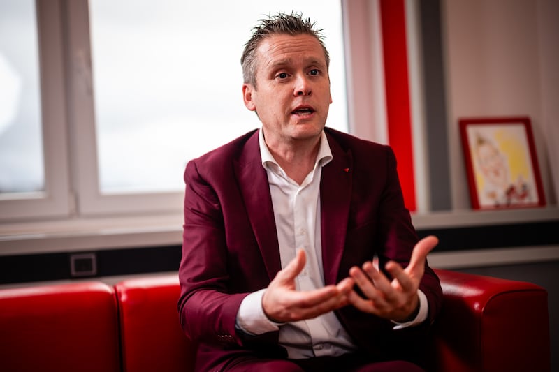 Bert Engelaar, secretario general de la ABVV.