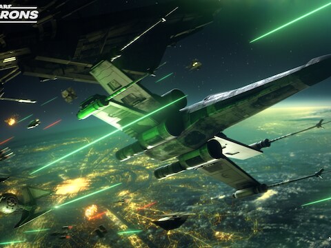 Hectische ruimteslagen zijn je deel in 'Star Wars: Squadrons'.