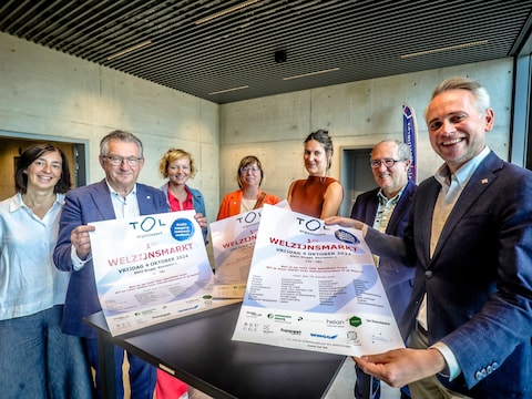 Ook in het verleden vond al eens een TOL Welzijnsmarkt plaats