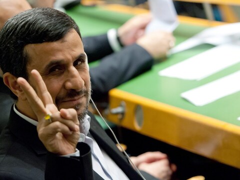 Mahmoed Ahmadinejad.