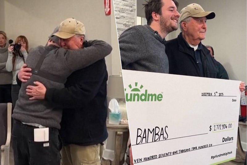 KIJK. Veteraan Ed (88) volledig overweldigd nadat hij cheque van 1,5  miljoen euro krijgt en op pensioen kan gaan | Buitenland | HLN.be