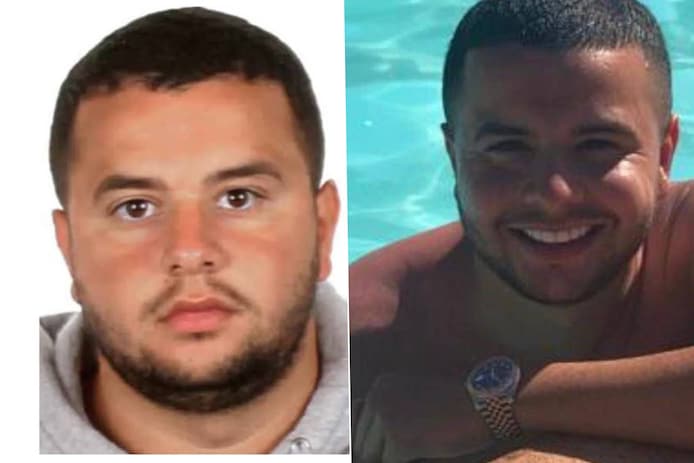 Zakaria ‘Piwi’ El Kasmioui is op z’n 29ste (l.). Vermoed wordt dat hij een luxeleventje in Dubai leidt.