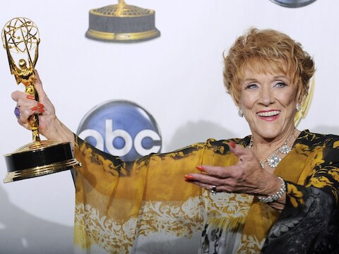Jeanne Cooper tijdens de uitreiking van de 35ste Emmy Awards in 2008.