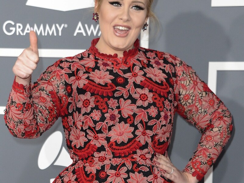 Zangeres Adele.