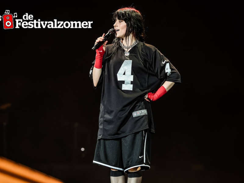 Kijk. Onder luid gejuich: Billie Eilish begint haar set op Pukkelpop met ‘Bury a Friend’