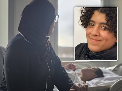 Wij spraken Zakaria en zijn mama in het militair hospitaal in Neder-Over-Heembeek.