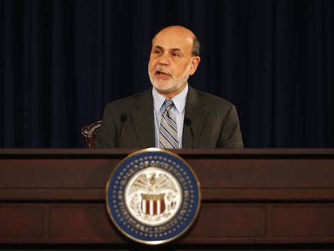 Fed-topman Ben Bernanke.