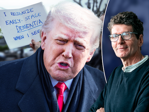 Dementie-expert Reginald Deschepper (r.) over de mentale toestand van Donald trump.