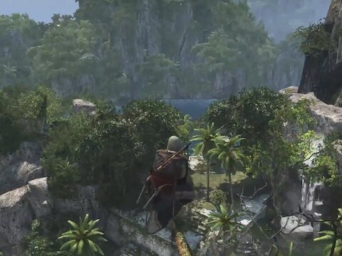 Ook in de nieuwste 'Assassin's Creed' kan je een 'leap of faith' uitvoeren